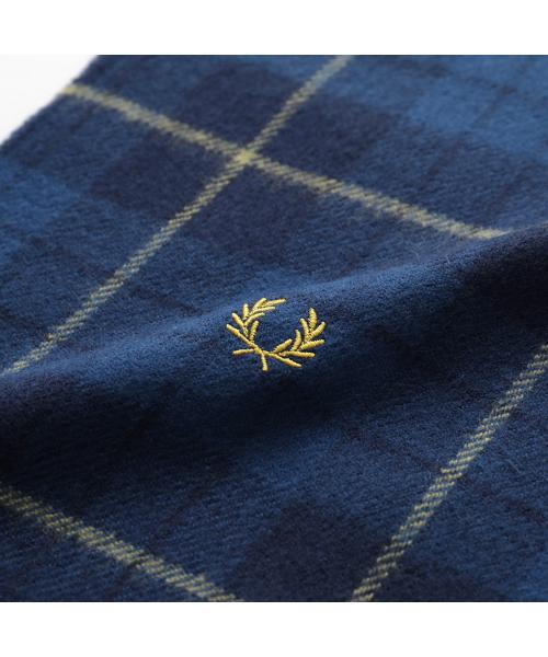 FRED PERRY マフラー C8137 チェック 柄(506879125) | フレッド FRED PERRY マフラー C8137 チェック 柄(506879125) | フレッド