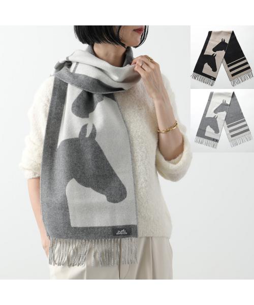 HERMES マフラー 140×30 ラブストーリー H254043S カシミヤ HERMES マフラー 140×30 ラブストーリー H254043S カシミヤ