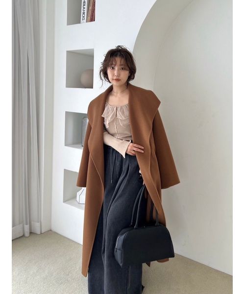 クーポン】【セール 50%OFF】ラッフルオフショルニット【WEB限定
