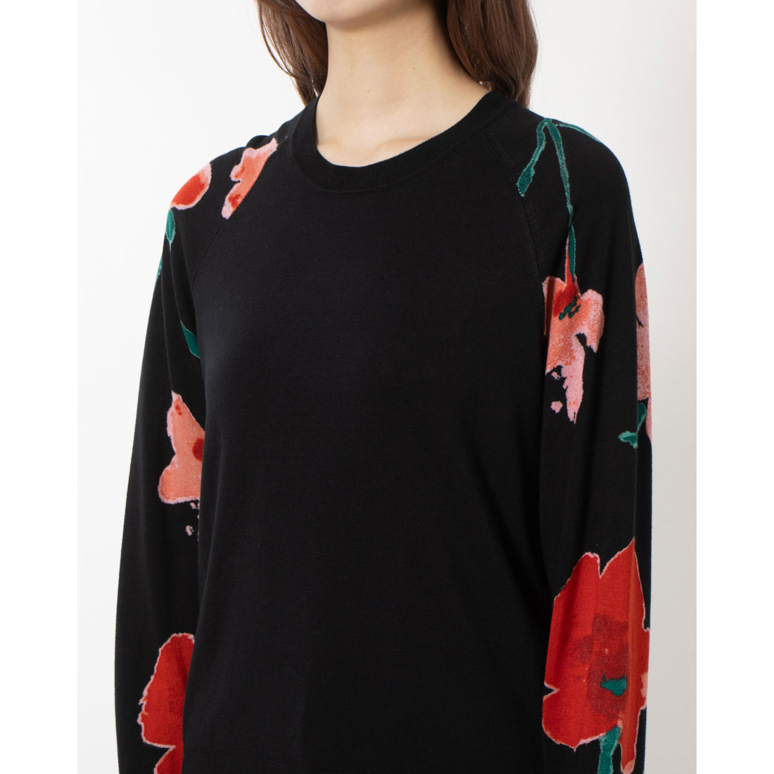 水彩画スタイル 花柄 セーター 水彩画スタイル 花柄セーター | Desigual (Women)/デシグアル