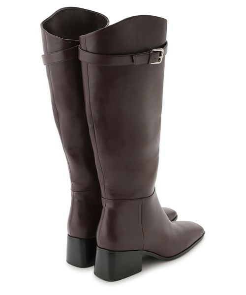 セール 50%OFF】バックルストラップロングブーツ(506923128