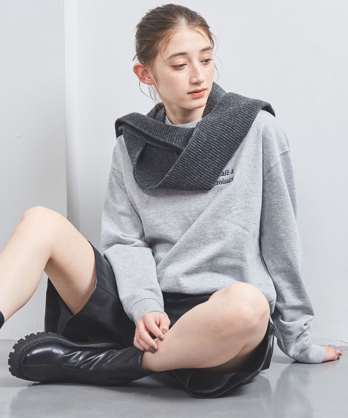 セール55%OFF】ニット フードマフラー(506925487 セール55%OFF】ニット フードマフラー(506925487
