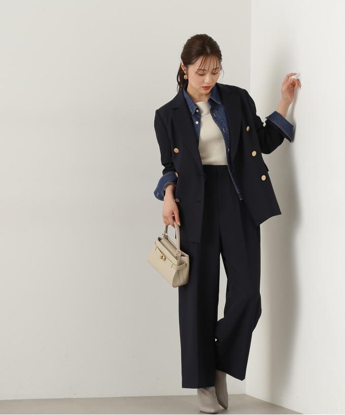 セール 50%OFF】ダブルテーラードジャケット24AW(506697527 セール 50%OFF】ダブルテーラードジャケット24AW(506697527