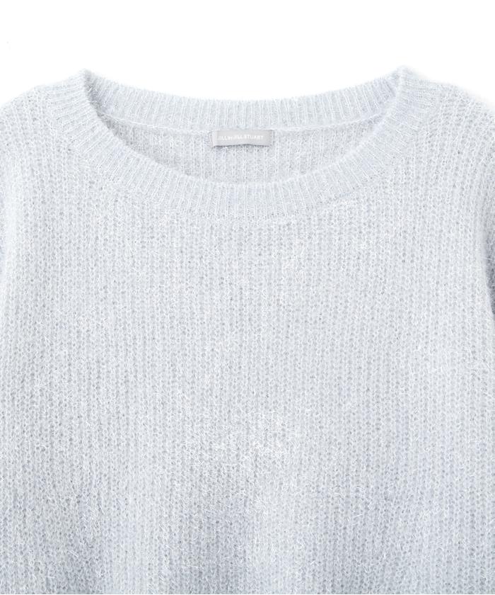 セール 20%OFF】フィルムラメスリーブリボンニット(506823506