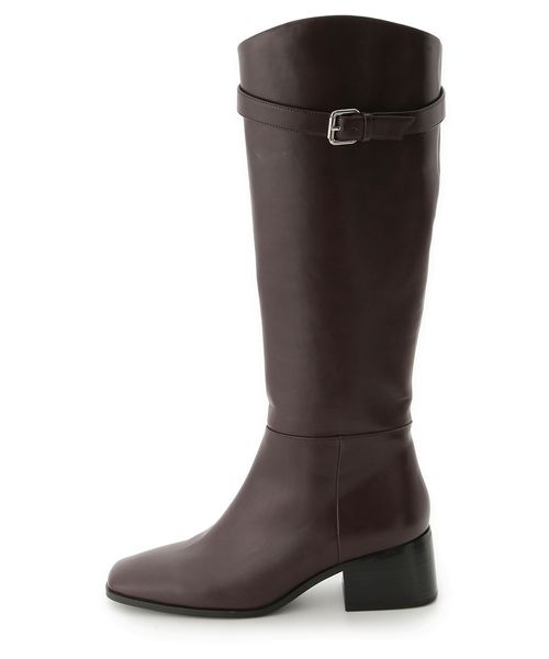セール 50%OFF】バックルストラップロングブーツ(506923128