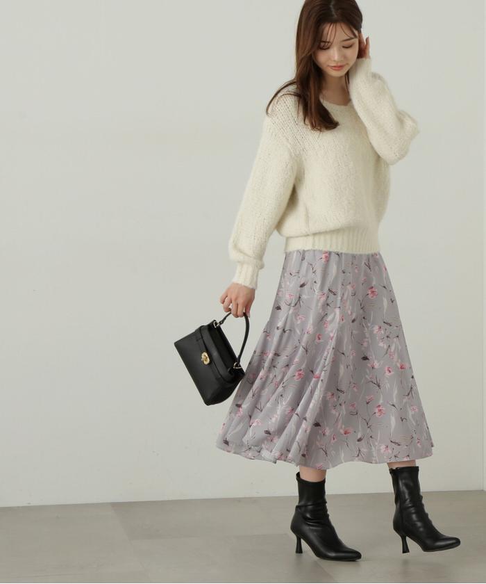 PROPORTION BODY DRESSING - ニット チュールスカート セットアップ セール 50%OFF】ニット×チュールスカートセットアップ(506924809