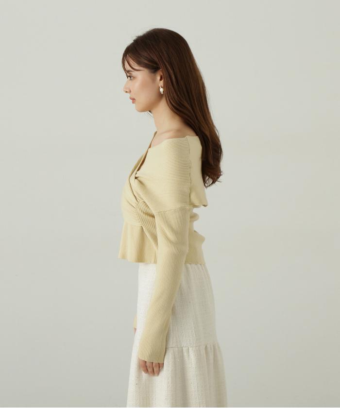 PROPORTION BODY DRESSING カシュクールオフショル風ニット 楽天市場】【SALE／10%OFF】カシュクールオフショル風ニット