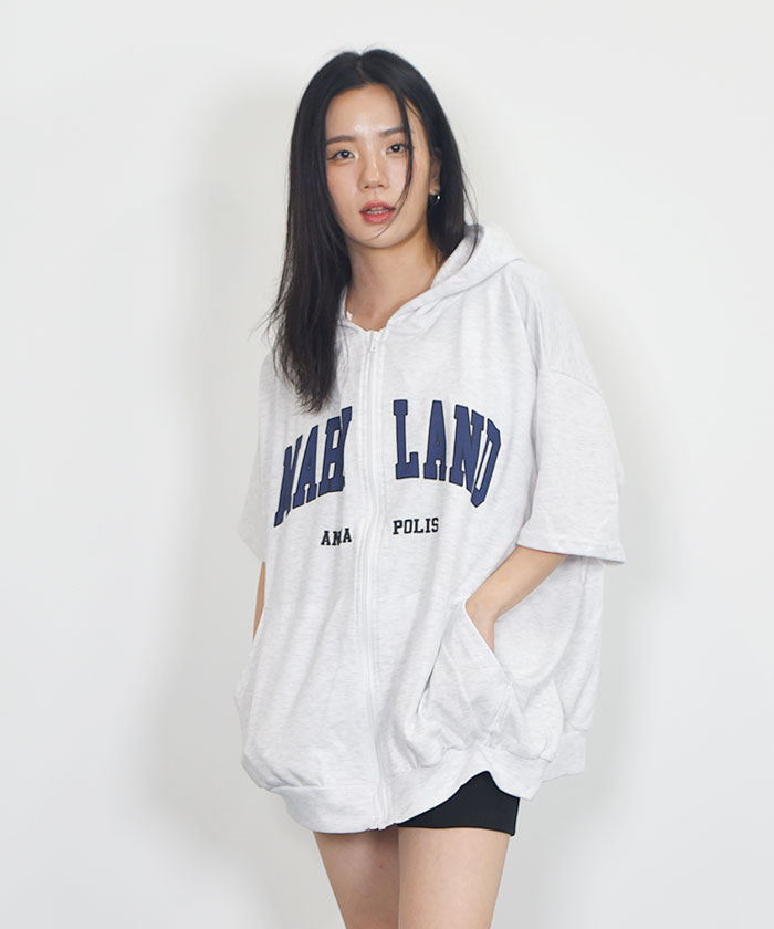 セール 10%OFF】ビビッドレディ VIVIDLADY ロゴ入り半袖ジップ