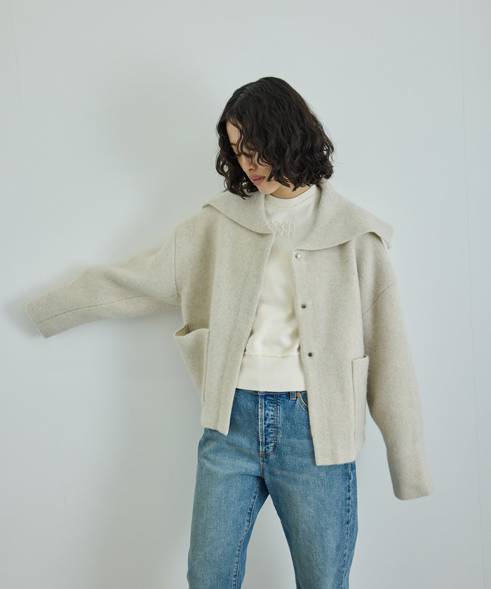 セール60%OFF】【サステナブル・洗える】ボールバイオ加工 セール60%OFF】【サステナブル・洗える】ボールバイオ加工