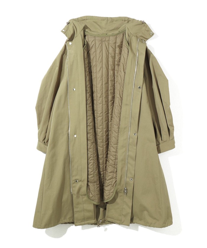 セール】MIDIUMISOLID for Ladies ライナー付き2WAYコート