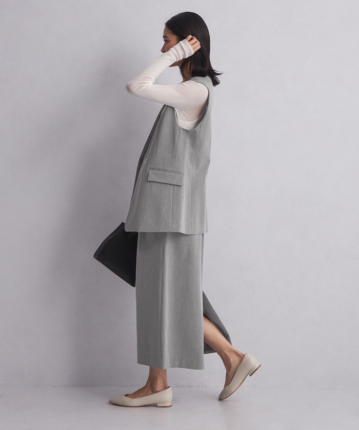 WEB限定】＜at ease＞ジレ スカート セットアップ(506933119