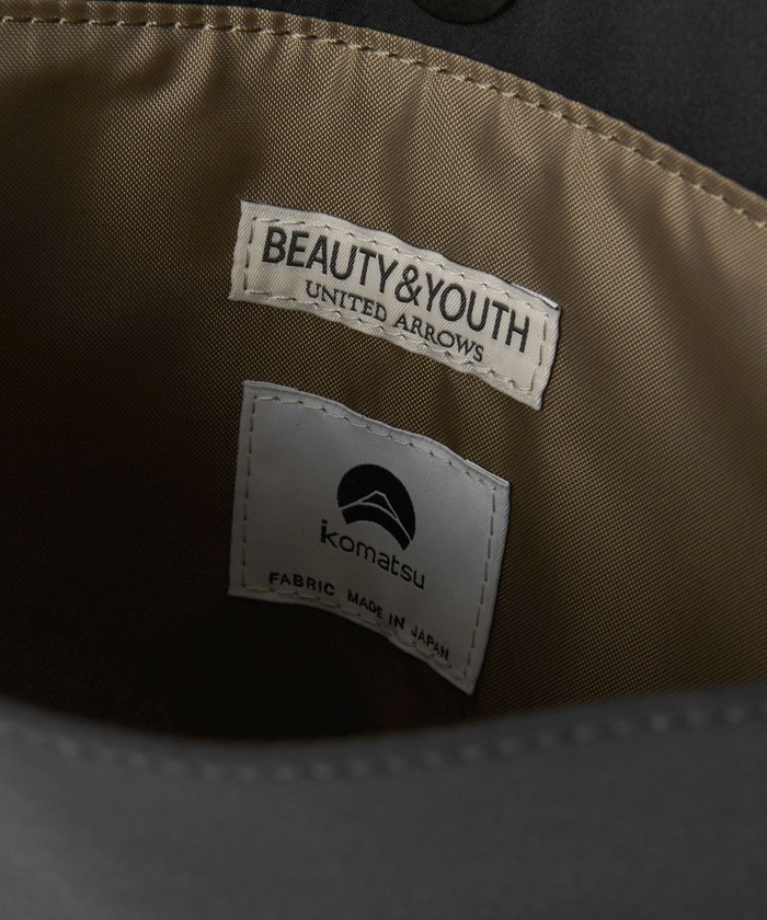 UNITED ARROWS　トートバッグ　小松マテーレ　KONBU　グレー UNITED ARROWS（ユナイテッドアローズ）の「KONBU コンブ トート