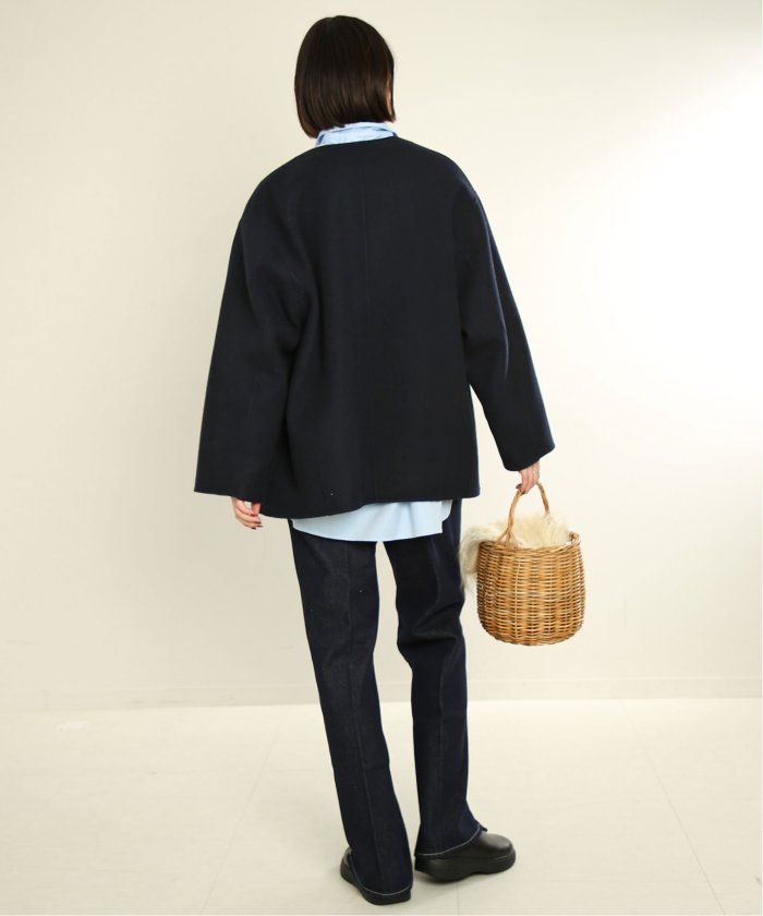 SLOBE IENA（スローブイエナ）の「ダブルフェイスウールジレ