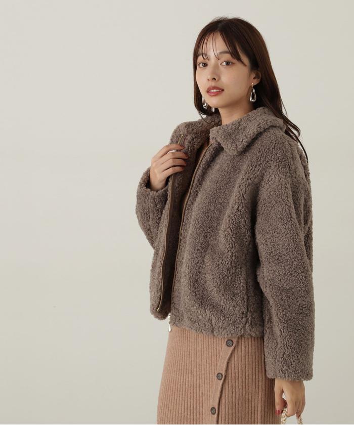 ボアブルゾン 24AW(506859279) | プロポーション ボディ ボアブルゾン 24AW(506859279) | プロポーション ボディ
