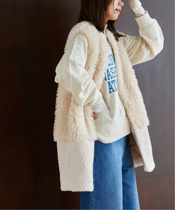 追加》ミックスボア×フェイクファーベスト(506864875) | ジャーナルスタンダード レリューム(JOURNAL STANDARD relume)  - d fashion