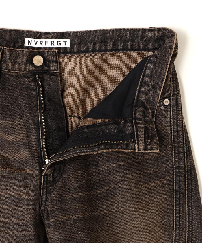 パンツ 24AW NVRFRGT 3D TWISTED JEANS NF242P03B NVRFRGT(ネヴァーフォーゲット) 24AW 3D TWISTED JEANS 3D
