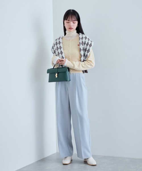 新色追加】【POLO BCS】VIS別注ミニケーブルコンパクトニット 