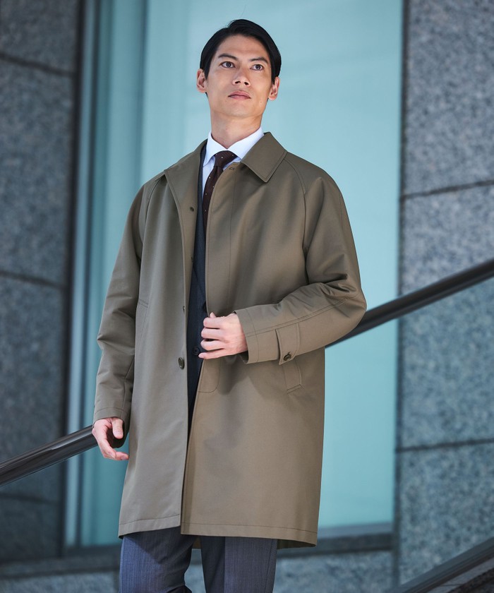 ユナイテッドアローズ　A+ Pミノテックツイル 2WAY ステンカラーコート　M T/W ステンカラー コート