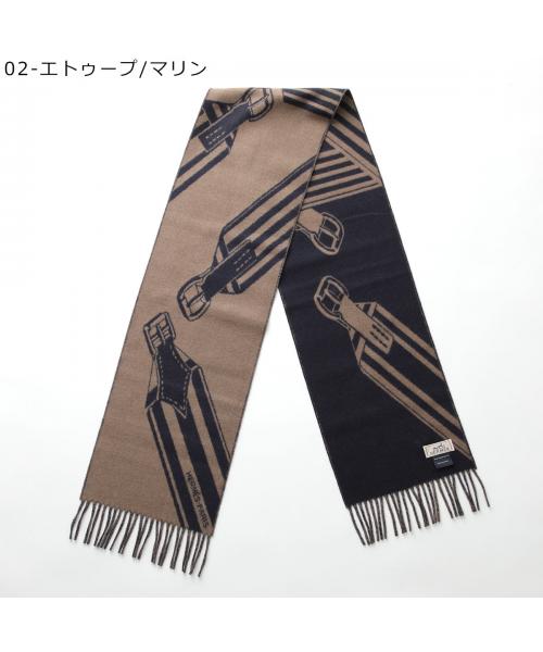 HERMES マフラー 170×25 ジグザグのサングル H394808T(506932329 HERMES マフラー 170×25 ジグザグのサングル H394808T(506932329