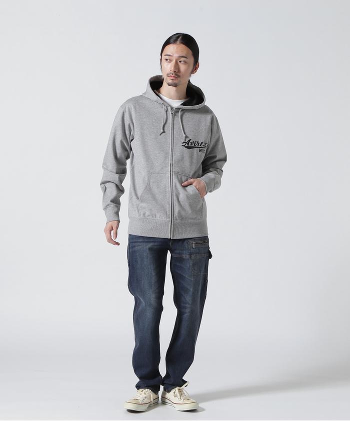 WEB&DEPOT限定》BONDING ZIP PARKA/ボンディングジップパーカー
