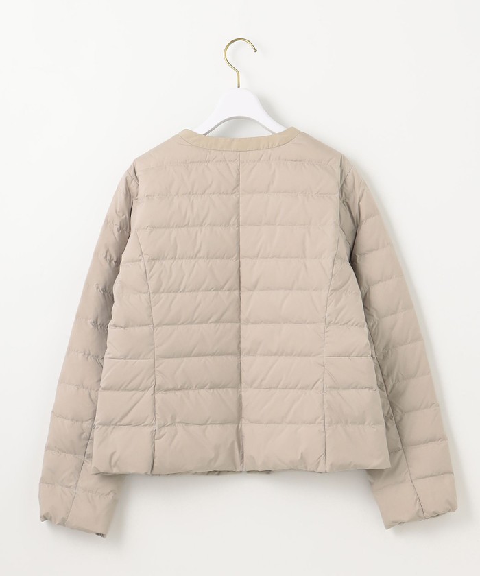 セール 20%OFF】【撥水・洗える】2WAYノーカラーダウン