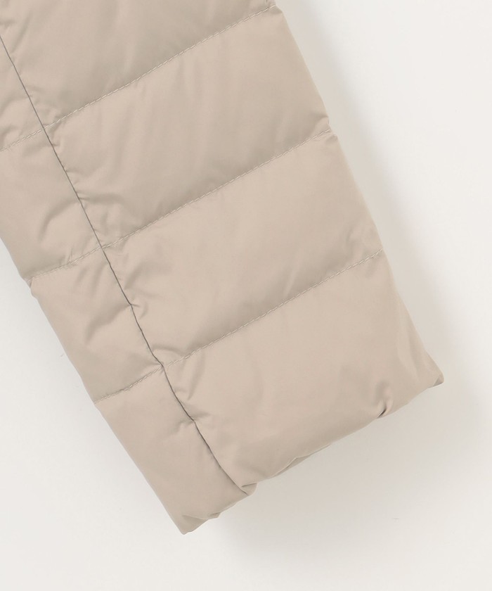 セール 20%OFF】【撥水・洗える】2WAYノーカラーダウン