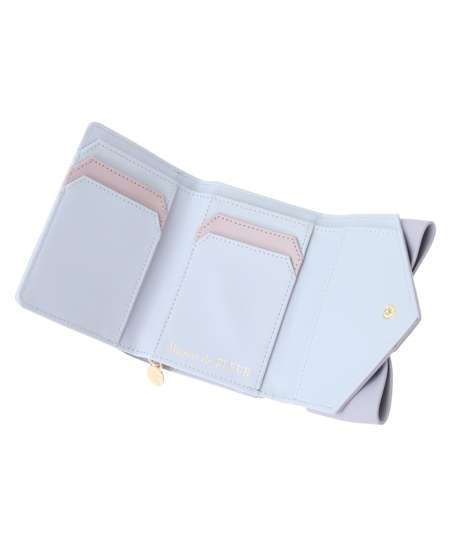 メゾン ド フルール Maison de FLEUR マットベルトリボンミニ