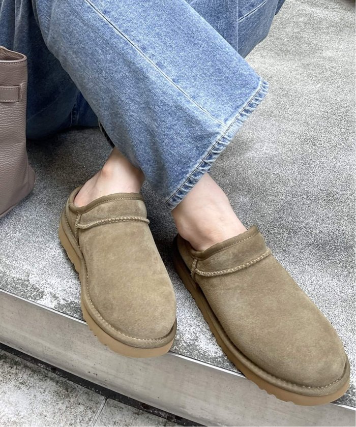 新品☆UGG☆ムートンスリッパFRAMeWORKのみexclusive
