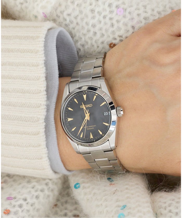 SEIKO IENAxHIROB セイコー イエナ × ヒロブ SEIKO/セイコー】IENA × HIROB Exclusive Watch ブラックは待望