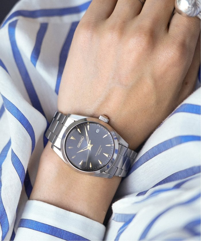 SEIKO IENAxHIROB セイコー イエナ × ヒロブ SEIKO/セイコー】IENA × HIROB Exclusive Watch ブラックは待望