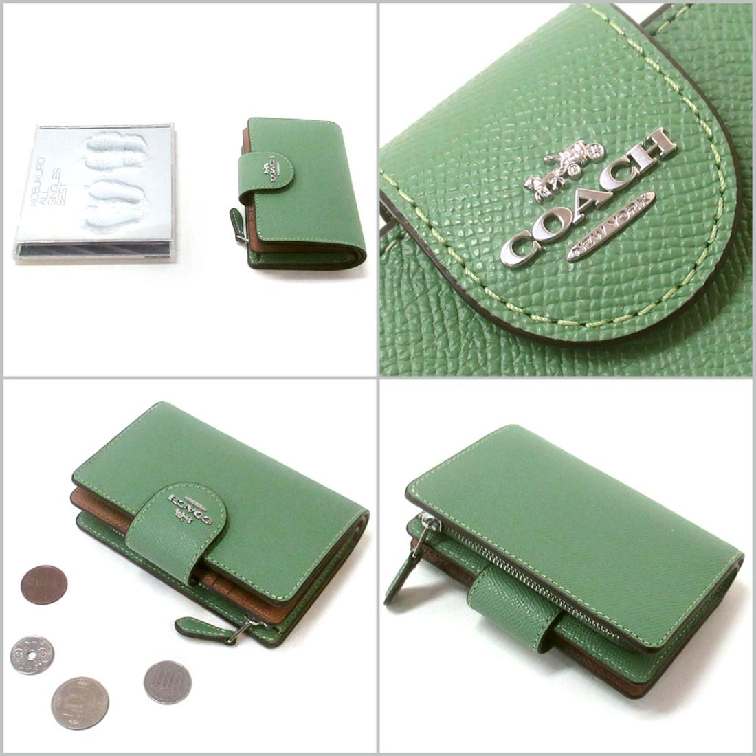 中古・古着通販】COACH (コーチ) ミディアム ジップ アラウンド
