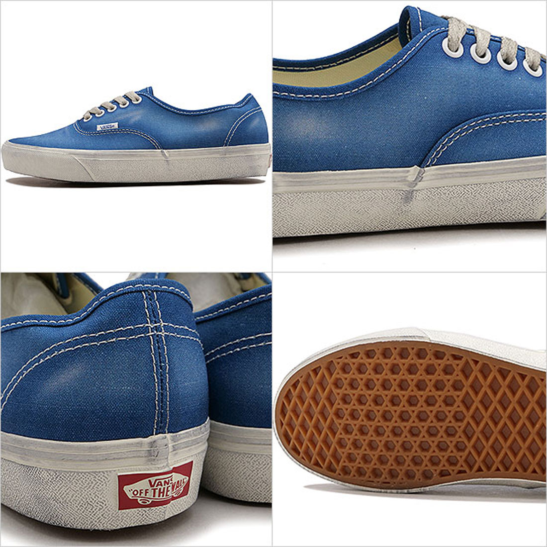 ヴァンズ VANS Authentic WAVE－WASHED－BLUE [VN000BW5CJE SS24