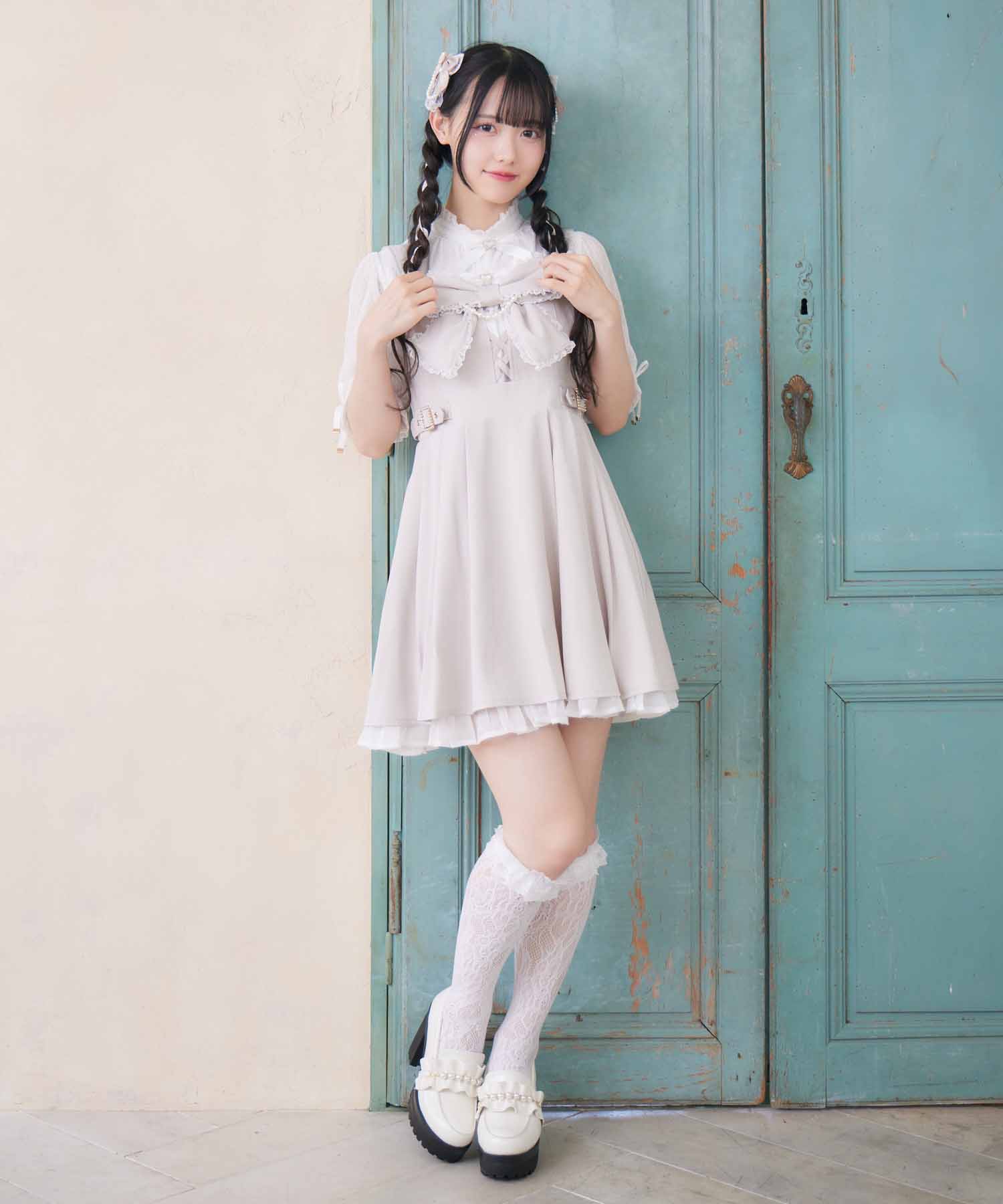 ROJITA バッグリボンジャンスカ セール 30%OFF】ロジータ ROJITA リボンデザインジャンスカ