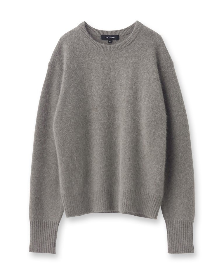 UNTITLED - 【Oggi.jp掲載】ウールフォックス クルーネックニット&lt;軽くて暖かい 楽天市場】【SALE／30%OFF】ウールフォックス クルーネックプル