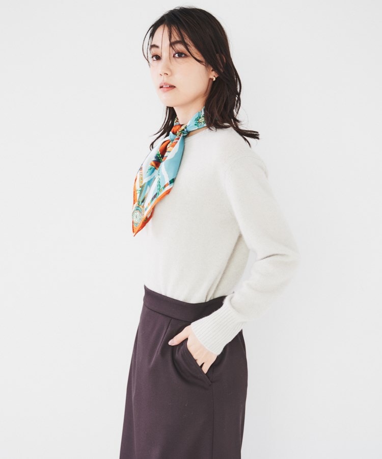 セール43%OFF】【モデル 岡本あずささん着用】ウールフォックス セール43%OFF】【モデル 岡本あずささん着用】ウールフォックス