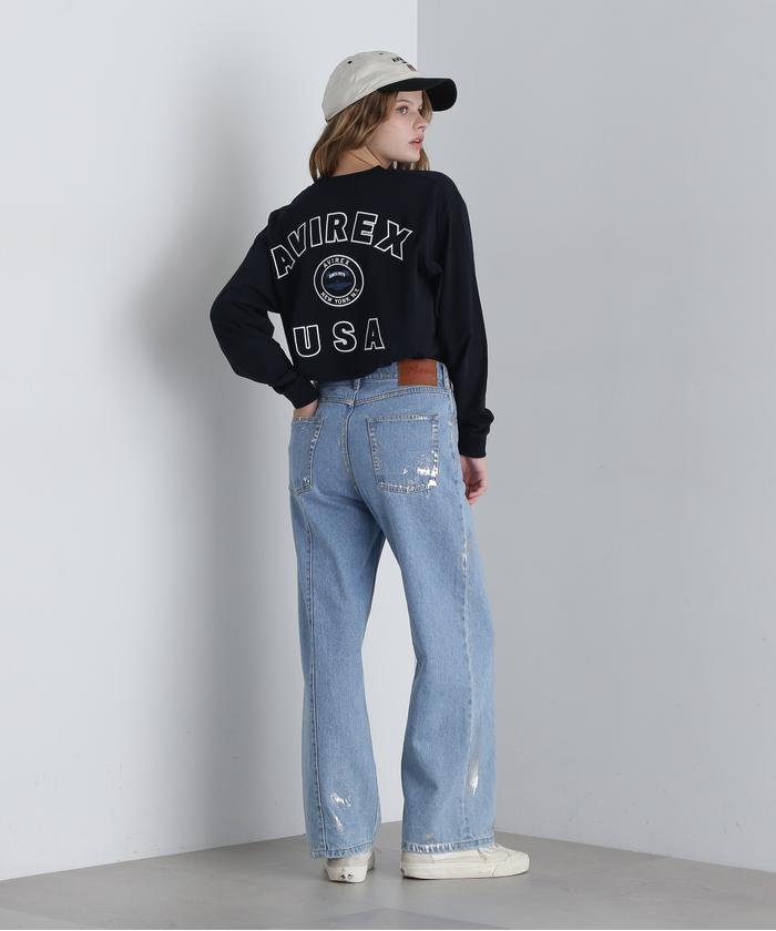 L/S VARSITY LOGO T－SHIRT/ バーシティロゴTシャツ(506450759