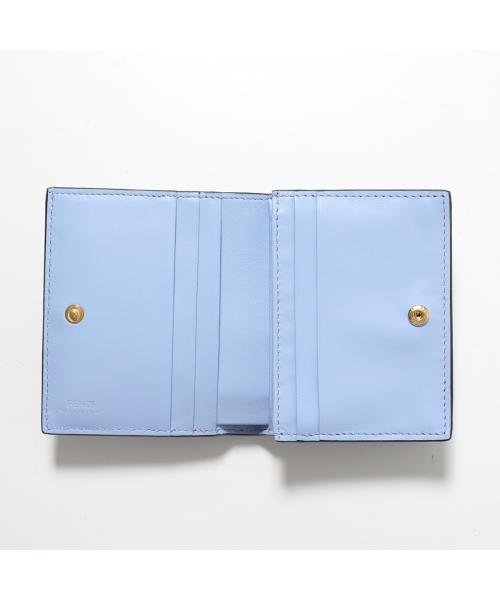 財布ショルダー バゲット ブルーデニム調FFジャカード 財布 FENDI】財布ショルダー バゲット ブルーデニム調FFジャカード