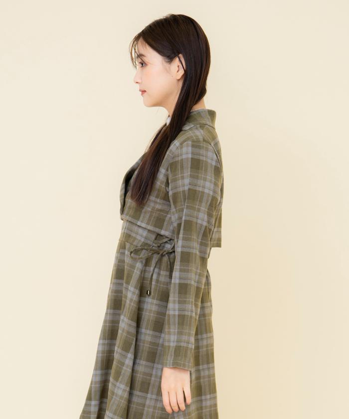 セール 50%OFF】チェックショートジャケット(506959917