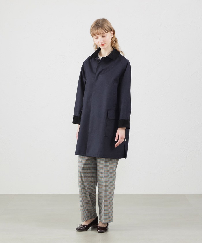 MACKINTOSH マッキントッシュ フランネル バルカラーコート 36 MACKINTOSH マッキントッシュ フランネル バルカラーコート 36