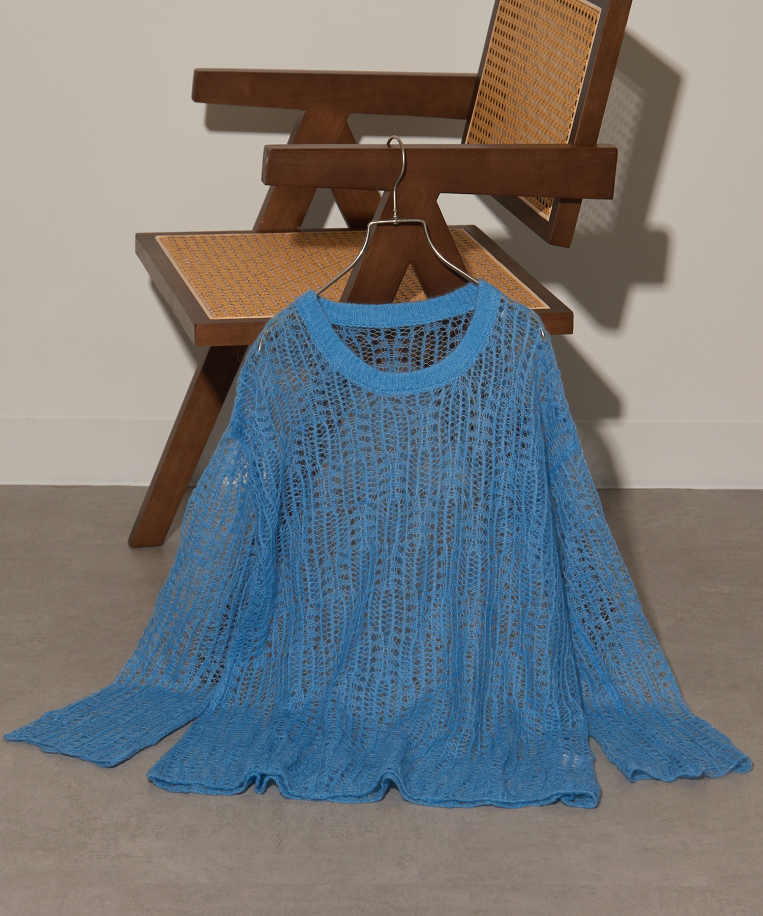 メゾンブリーズレヴール MAISON BREEZE reveur ミックスアルパカタッチ プルオーバー ニット 長袖 トップス セーター 配色 DTK メゾンブリーズレヴール MAISON BREEZE reveur ミックスアルパカ