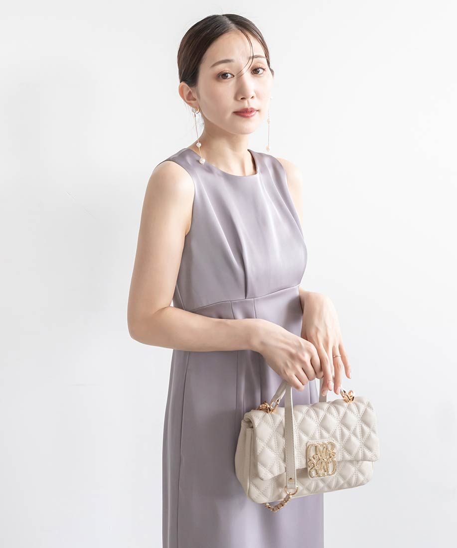 ランダ　バックセット ランダ RANDA 2WAY モノグラムビジューキルティングバック