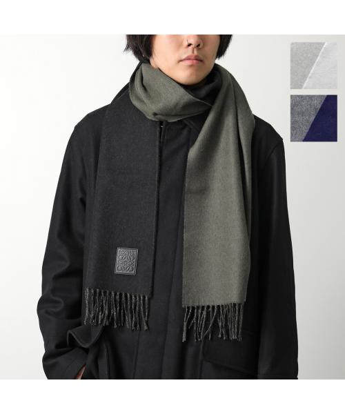 LOEWE マフラー F811251X06 アナグラム ロゴ フリンジ(506964367 LOEWE マフラー F811251X06 アナグラム ロゴ フリンジ(506964367