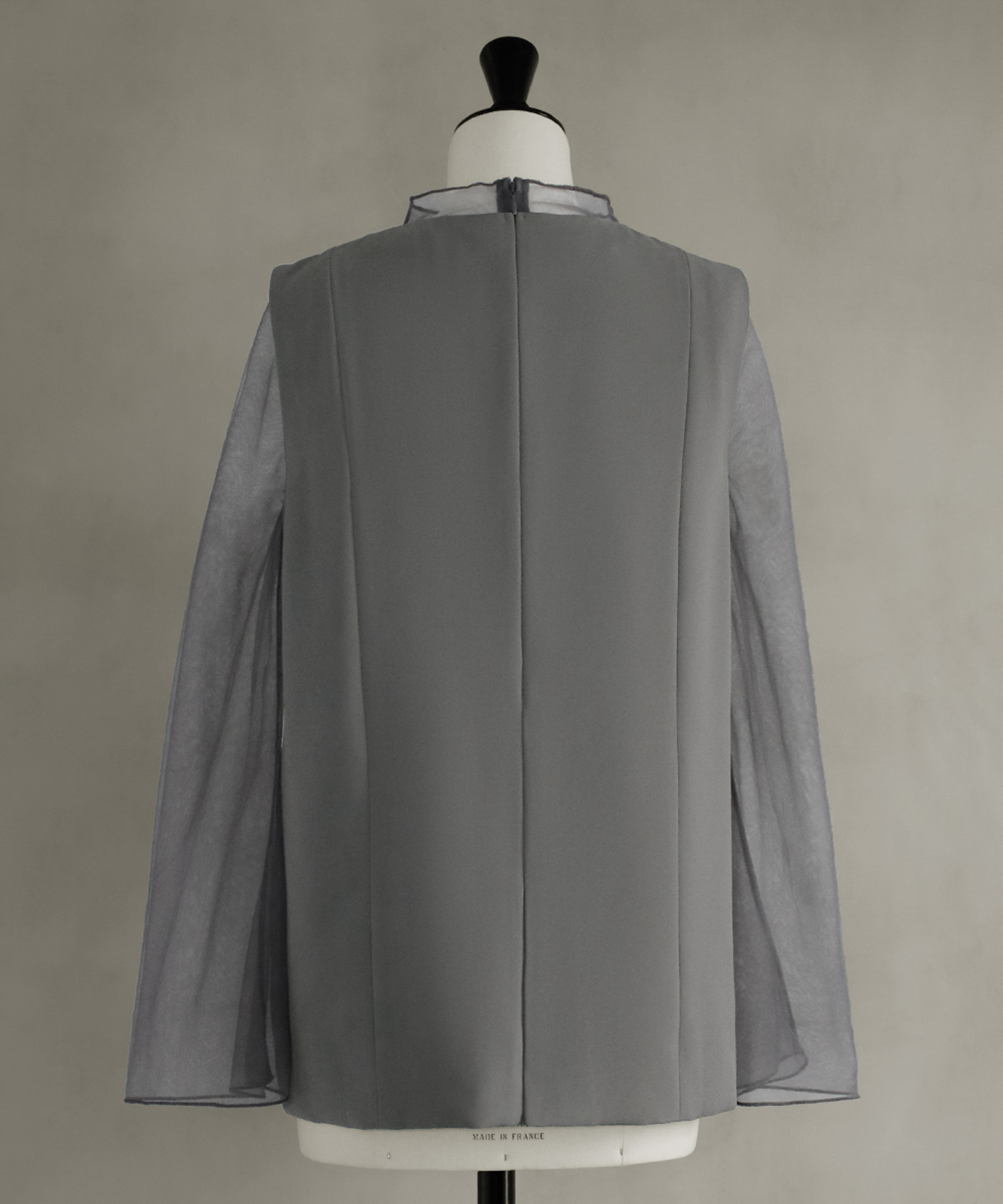 GIRL チュールレイヤードトップス・タイトスカート セットアップ カーキ XL ガール GIRL チュールレイヤードトップス&タイトスカート