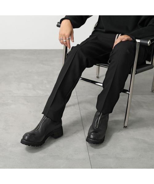 セール】GUIDI フロントジップブーツ PL1V メンズ ホースレザー セール】GUIDI フロントジップブーツ PL1V メンズ ホースレザー