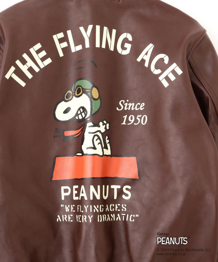国内配送 AVIREXx PEANUTS☆A-1 \"FLYING ACE\" 要在庫確認 国内配送 AVIREXx PEANUTS☆A-1 FLYING ACE 要在庫確認