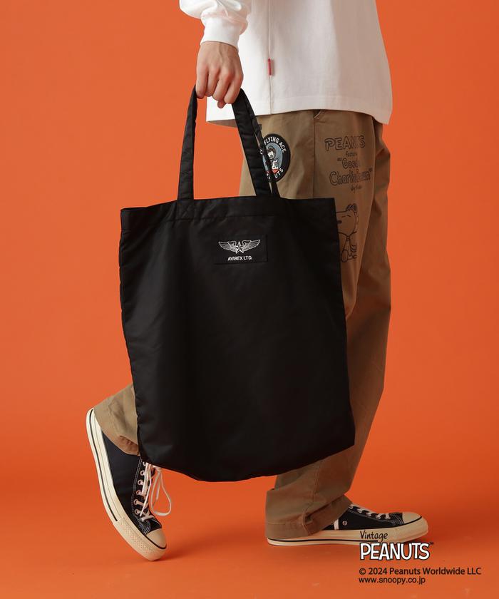 AVIREX × PEANUTS》TOTE BAG AVIREX × PEANUTS》TOTE BAG