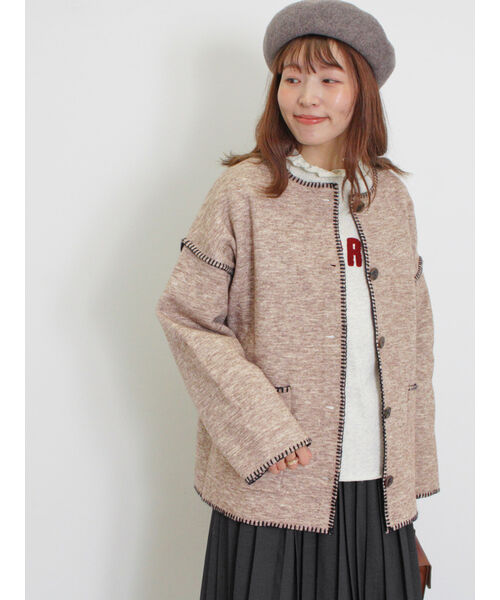 サマンサ　モスモスのアウター 楽天市場】【SALE／66%OFF】Samansa Mos2/襟配色コート Samansa