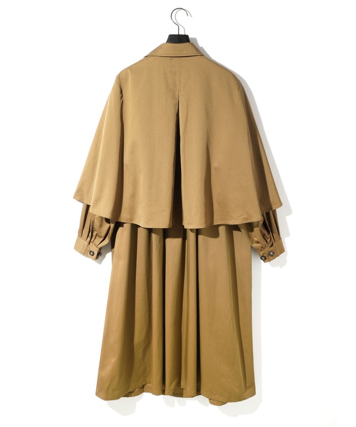 セール 40%OFF】MIDIUMISOLID for Ladies 3WAYケープコート セール 40%OFF】MIDIUMISOLID for Ladies 3WAYケープコート