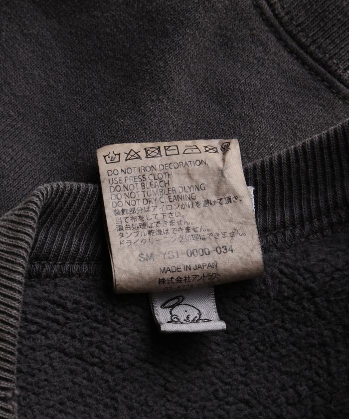SAINT MICHAEL/セントマイケル/CREW SWEAT/CHAOS/CHARCOAL SAINT MICHAEL/セントマイケル/CREW SWEAT/CHAOS/CHARCOAL