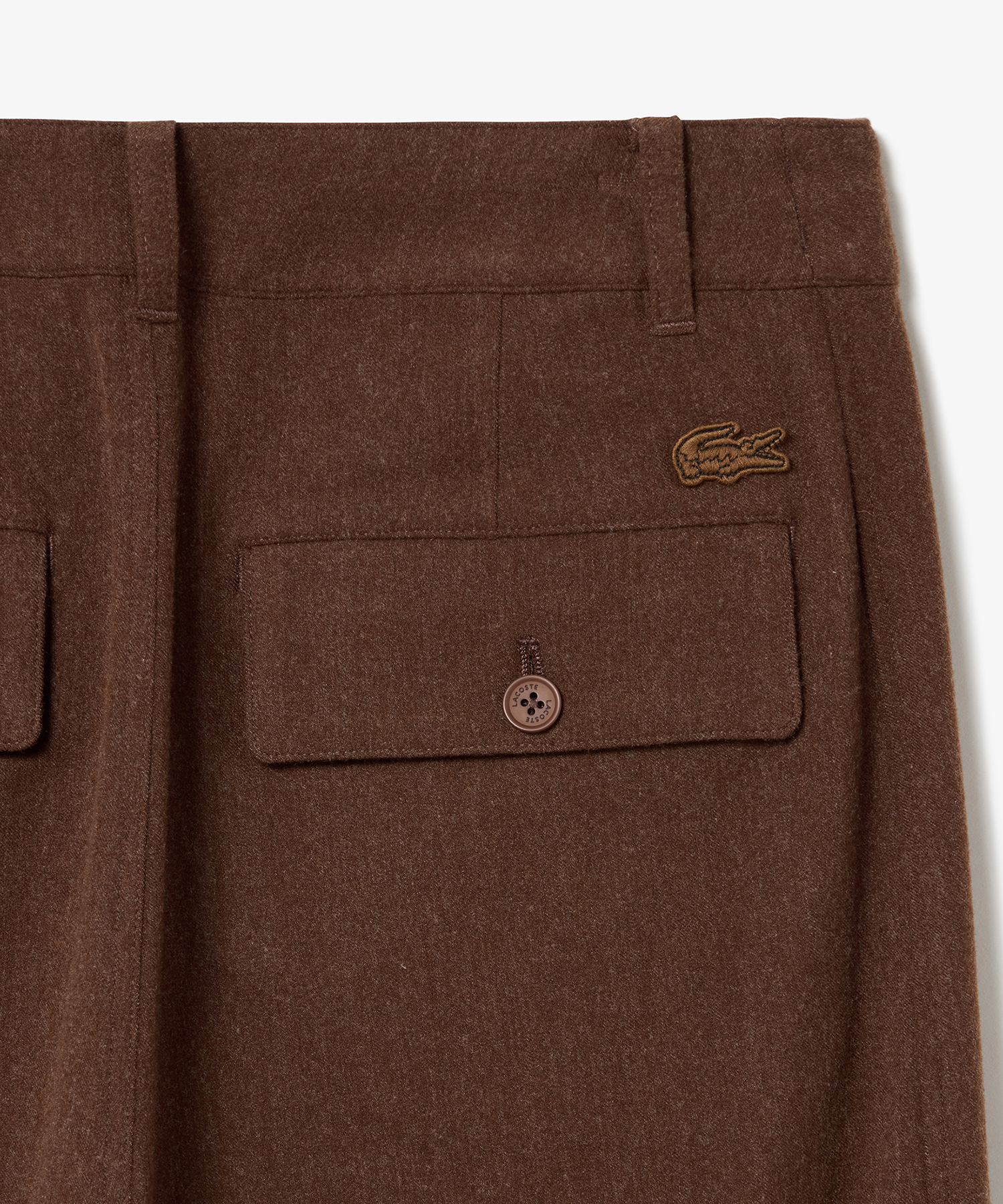 セール】ラコステ LACOSTE ストレッチツイルワイドパンツ